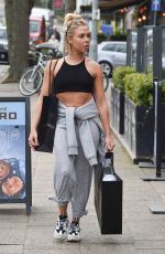 GABBY ALLEN Shopping at Daniel Footwear in Alderley Edge in Eheshire 03/26/2019