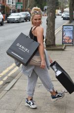 GABBY ALLEN Shopping at Daniel Footwear in Alderley Edge in Eheshire 03/26/2019