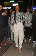 GABRIELLE UNION Leaves Dominick Hotel in New York 03/29/2019