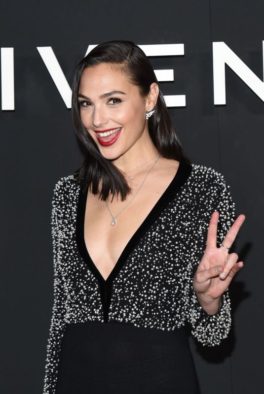GAL GADOT at Givenchy Fashion Show in Paris 03/03/2019
