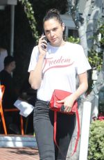 GAL GADOT Leaves Fred Segal in West Hollywood 03/18/2019