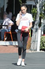 GAL GADOT Leaves Fred Segal in West Hollywood 03/18/2019