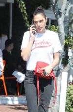 GAL GADOT Leaves Fred Segal in West Hollywood 03/18/2019