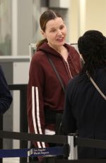 GEENA DAVIS at Los Angeles international Airport 03/20/2019