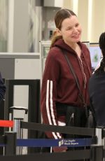 GEENA DAVIS at Los Angeles international Airport 03/20/2019