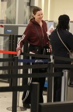 GEENA DAVIS at Los Angeles international Airport 03/20/2019