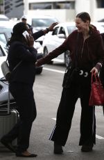 GEENA DAVIS at Los Angeles international Airport 03/20/2019