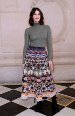 GEMMA ARTERTON at Christian Dior Fashion Show in Paris 02/26/2019