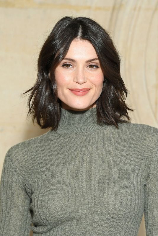 GEMMA ARTERTON at Christian Dior Fashion Show in Paris 02/26/2019