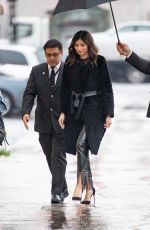 GEMMA CHAN Arrives at Jimmy Kimmel Live in Los Angeles 03/06/2019