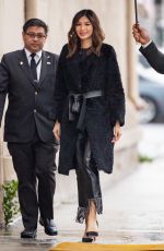 GEMMA CHAN Arrives at Jimmy Kimmel Live in Los Angeles 03/06/2019