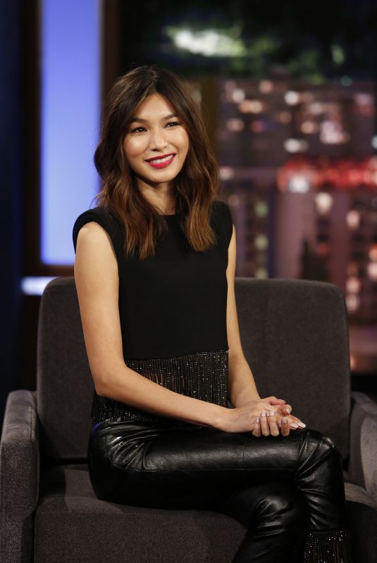 GEMMA CHAN at Jimmy Kimel Live 03/06/2019