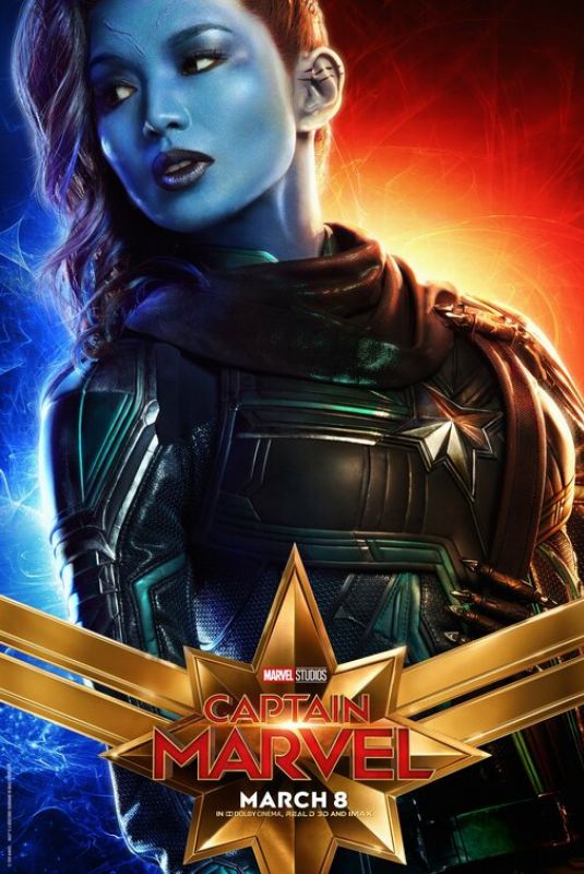 GEMMA CHAN - Captain Marvel Poster and Trailer