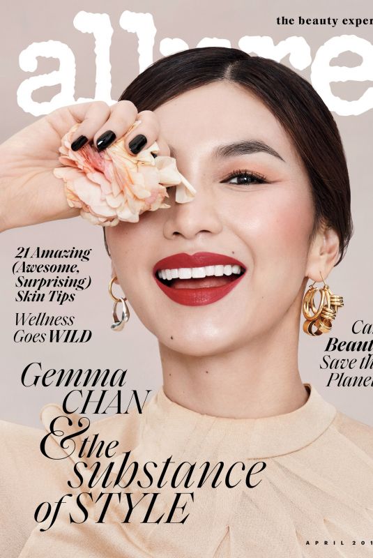 GEMMA CHAN for Allure Magazine, April 2019