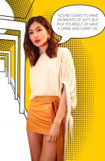 GEMMA CHAN in Glamour Magazine, UK March 2019