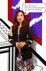 GEMMA CHAN in Glamour Magazine, UK March 2019