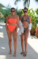 GEORGIA KOUSOULOU, CHLOE ROSS nad CHLOE and DEMI SIMS on the Set of Towie in Thailand 03/09/2019