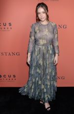 GIDEON ADLON at The Mustang Premiere in Los Angeles 03/12/2019