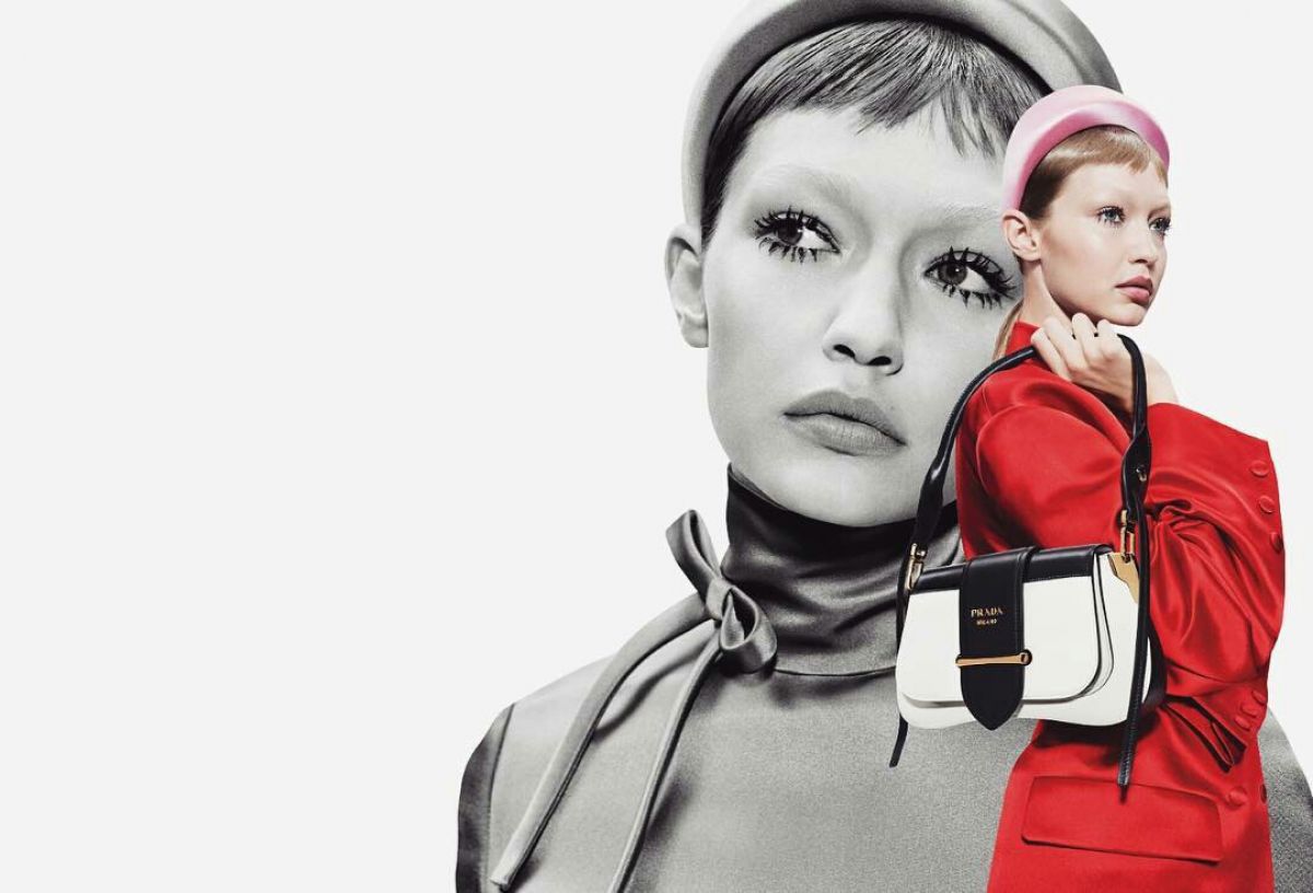 GIGI HADDI For Prada Spring Summer 2019 HawtCelebs