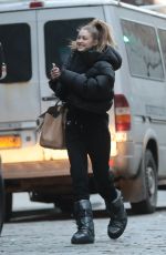 GIGI HADID Arrives at a Photoshoot in New York 03/14/2019