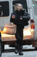 GIGI HADID Arrives at a Photoshoot in New York 03/14/2019