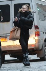 GIGI HADID Arrives at a Photoshoot in New York 03/14/2019