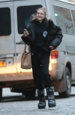 GIGI HADID Arrives at a Photoshoot in New York 03/14/2019