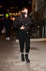 GIGI HADID Arrives at Her Apartment in New York 03/07/2019