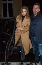 GIGI HADID at Off-white Party in Paris 02/28/2019