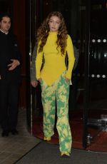 GIGI HADID Leaves Vogue Party in Paris 03/04/2019