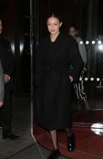 GIGI HADID Night Out in Paris 03/03/2019