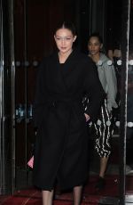 GIGI HADID Night Out in Paris 03/03/2019