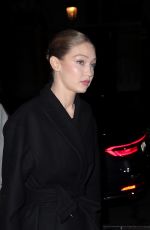 GIGI HADID Night Out in Paris 03/03/2019