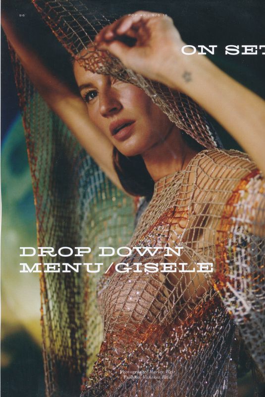 GISELE BUNDCHEN for Pop Magazine, Issue 40