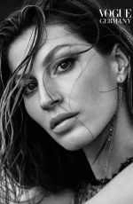 GISELE BUNDCHEN in Vogue Magazine, Germany April 2019