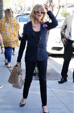 GOLDIE HAWN Out for Lunch in Los Angeles 03/14/2019