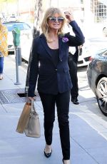 GOLDIE HAWN Out for Lunch in Los Angeles 03/14/2019