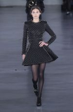 GRACE ELIZABETH at Balmain Runway Show at Paris Fashion Week 03/01/2019