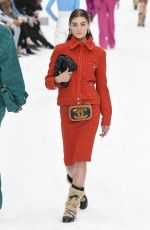 GRACE ELIZABETH at Chanel Runway Show at Paris Fashion Week 03/05/2019
