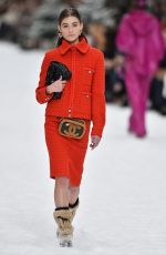 GRACE ELIZABETH at Chanel Runway Show at Paris Fashion Week 03/05/2019