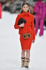 GRACE ELIZABETH at Chanel Runway Show at Paris Fashion Week 03/05/2019