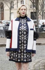 GWENDOLINE CHRISTIE at Miu Miu Show at Paris Fashion Week 03/05/2019