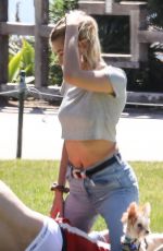 HAILEY and Justin BIEBER at a Park in Newport Beach 03/15/2019