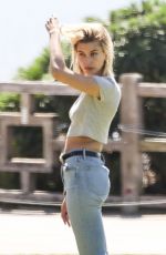HAILEY and Justin BIEBER at a Park in Newport Beach 03/15/2019