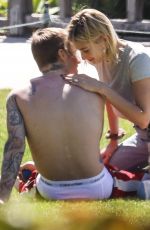 HAILEY and Justin BIEBER at a Park in Newport Beach 03/15/2019