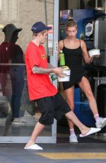 HAILEY and Justin BIEBER Out for Lunch in Costa Mesa 03/23/2019