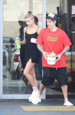 HAILEY and Justin BIEBER Out for Lunch in Costa Mesa 03/23/2019