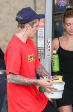 HAILEY and Justin BIEBER Out for Lunch in Costa Mesa 03/23/2019