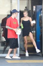 HAILEY and Justin BIEBER Out for Lunch in Costa Mesa 03/23/2019