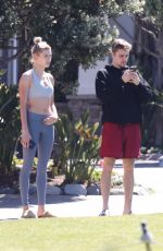 HAILEY and JUSTIN BIEBER Out in Laguna Beach 03/16/2019